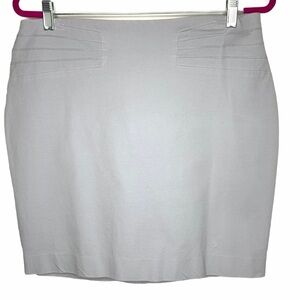Alfani Skirt Heather Gray Slimming Size 10 Petite